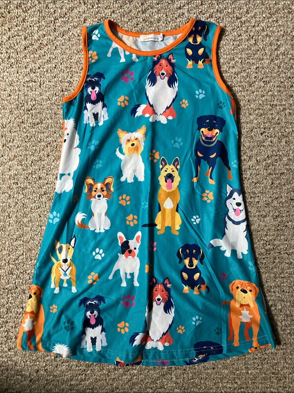 Girls Dog Nightgown